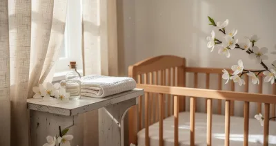 Rituel du soir : 1 cuillère à café d'eau de fleur d'oranger pour les bébés