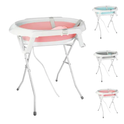 Baignoire bébé pliable avec support