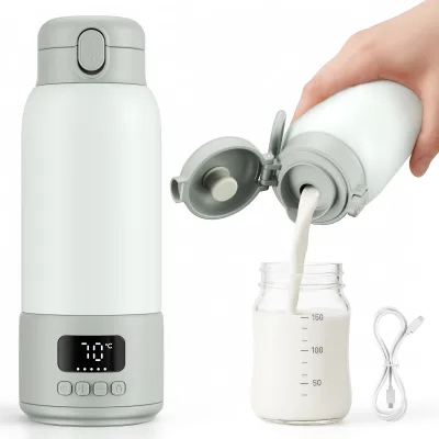 Chauffe-biberon portable USB sans fil, 500 ml