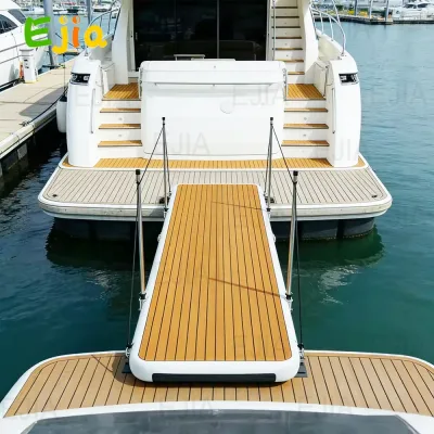 Passerelle gonflable en PVC pour bateau et piscine