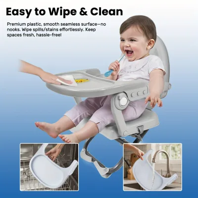 Rehausseur de chaise pliable pour bébé – image 3