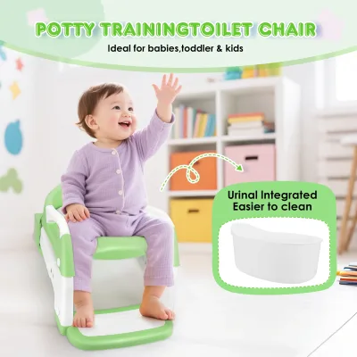 Siège de toilette enfant 3 en 1 avec marches