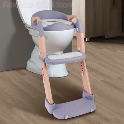Siège de toilette enfant pliable avec marchepied – image 2
