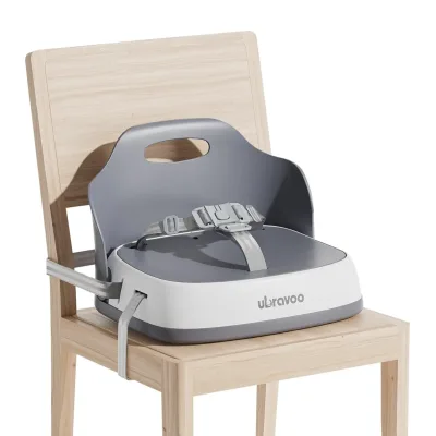 Siège rehausseur portable en plastique pour bébé