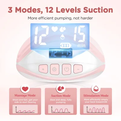 Tire-lait électrique mains libres, lot de 2 pièces – image 3